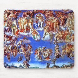 Fresco do último julgamento Mousepad