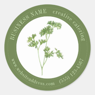 FRESCO PARSLEY Biz ID Grandes Adesivos redondos II