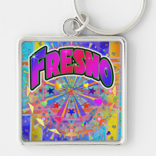 Fresno Cosmic Unity Chaveiro