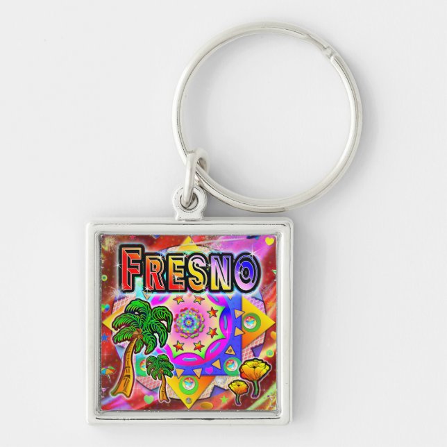 Fresno Tropical Friends Chaveiro (Frente)