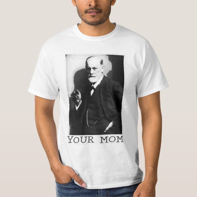 Freud clássico sua camisa da mamã (Frente)