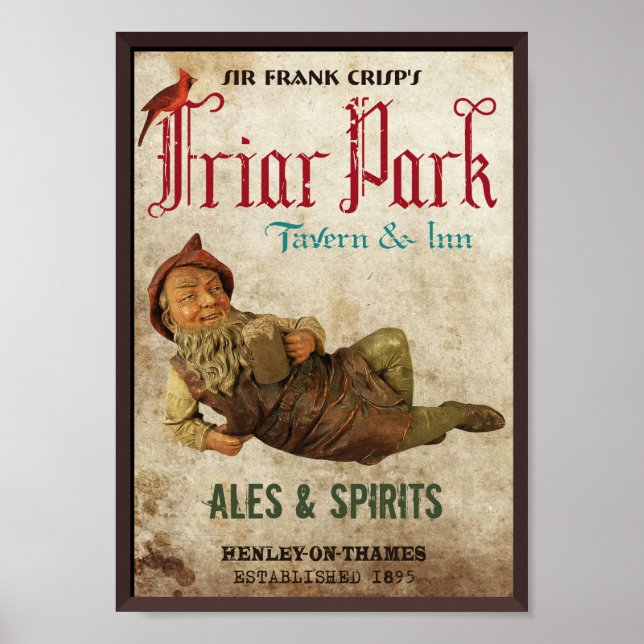 Friar Park Tavern & Inn Poster (Frente)