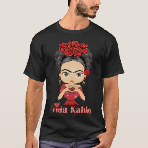 Frida Kahlo Heart Essentit T-Shirt Copy