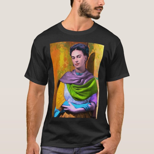 Frida Kahlo Painting Classic Essential T-Shirt (Frente)