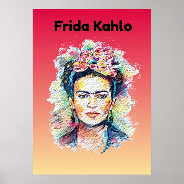 Frida Kahlo Poster Paper (Matte) (Frente)