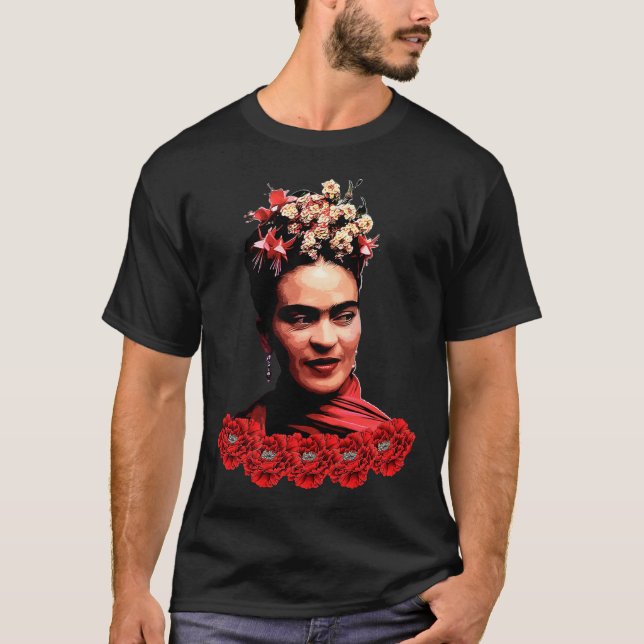 FRIDA KAHLO, THE QUEEN Classic T-Shirt (Frente)