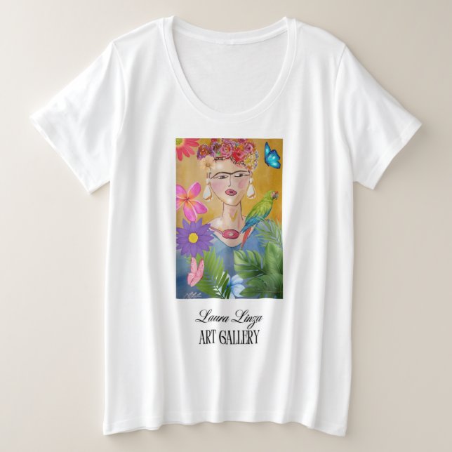 Frida T-shirt (Frente do Design)