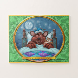 Frieda & o quebra-cabeça grande do urso de Brown