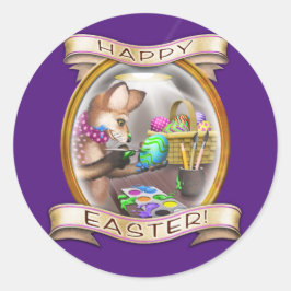 Frieda Tails Páscoa adesivos