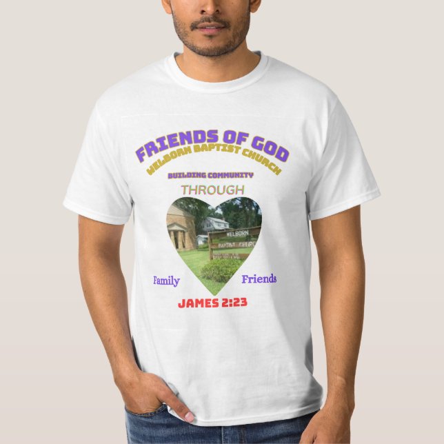 Friends and Family Day T-shirt (Frente)