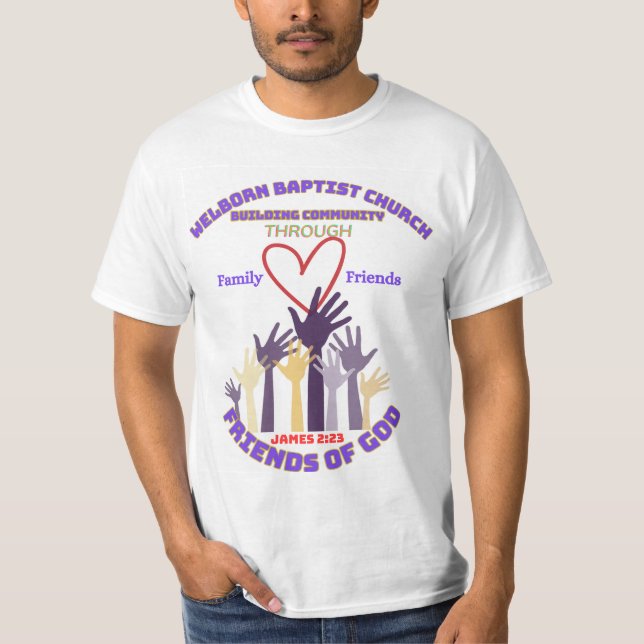 Friends and Family Day T-Shirt (Frente)