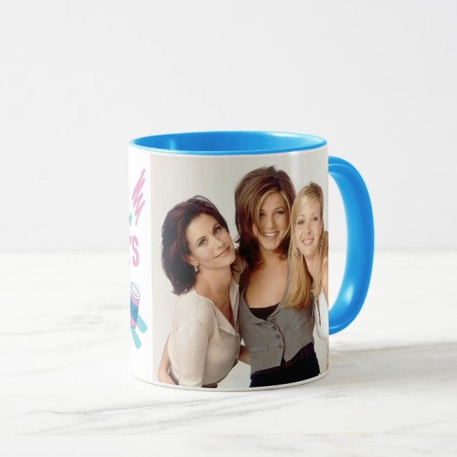 FRIENDS™ | Caneca Feliz Dia dos Namorados (Frente Esquerda)