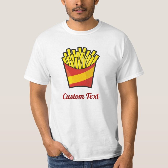 Fries T-Shirt Franceses (Frente)