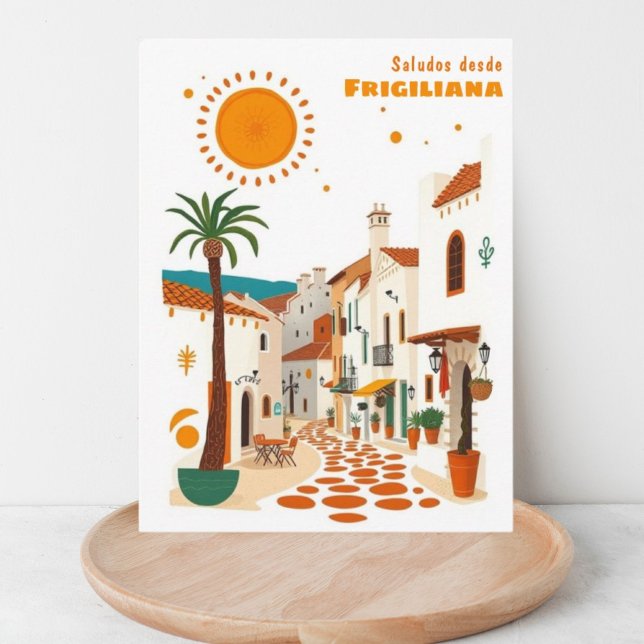 Frigiliana Andaluzia cartão postal de férias Espan (Criador carregado)