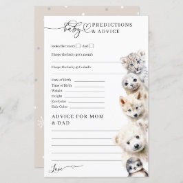 Frio Fora do Inverno Jogo de Chá de fraldas de Ani