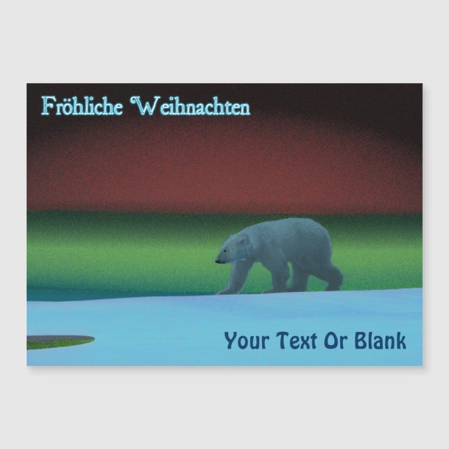 Fröhliche Weihnachten - Luzes Polares (Frente)