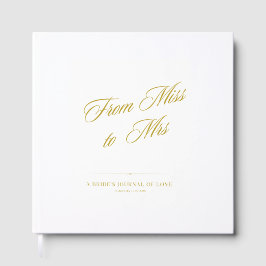 From Miss To Mrs Guest Book