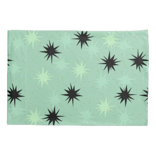Fronha de almofada atômica de Starbursts do jade