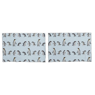 Fronha de almofada do partido do pinguim