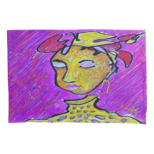 Fronha de almofada do sonhador do dia (Frente)