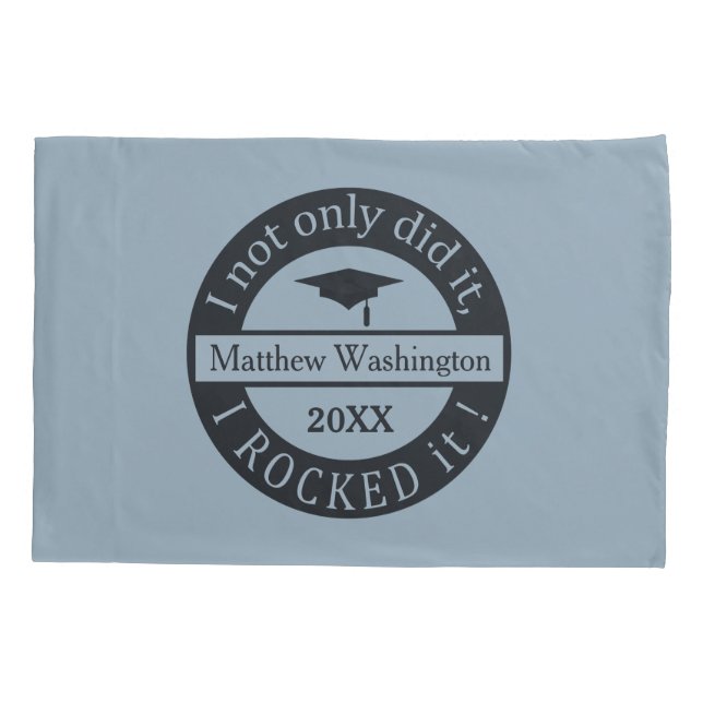 Fronha de almofada feitas sob encomenda do nome & (Verso)