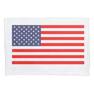 Fronha de almofada patriótica da bandeira