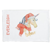 Fronha de almofada personalizada do Natal das