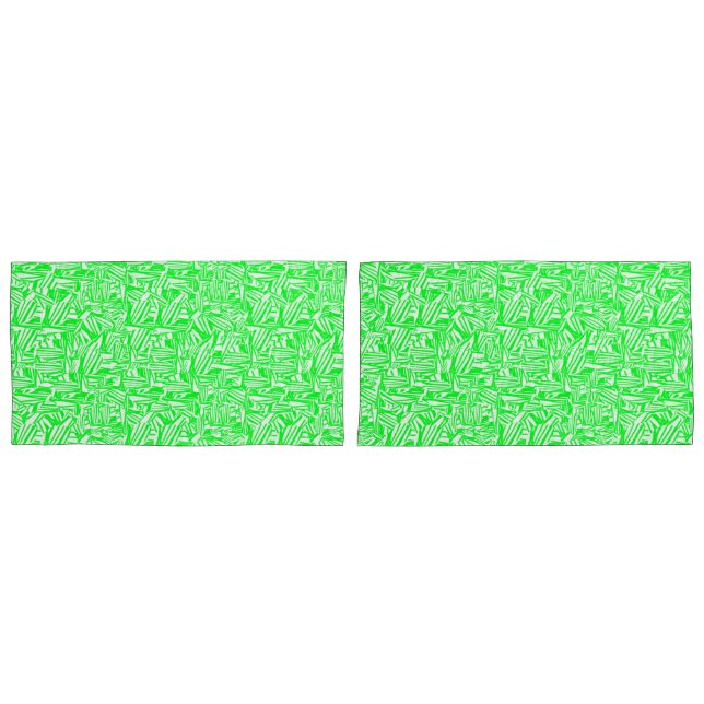 Fronhas, traços verde e estratégia padrão visível (Frente - conjunto)