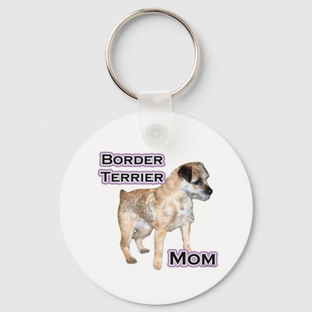 Fronteira Terrier Mãe 4 - Chaveiro (Frente)