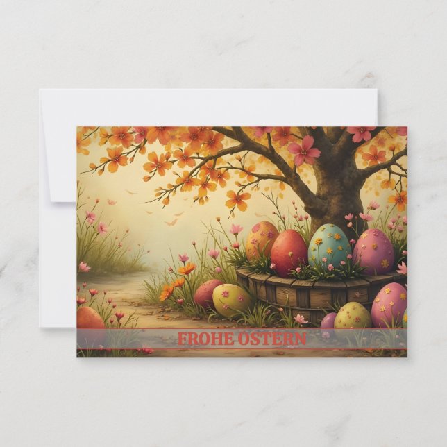 Frühlingsblütenzauber mit Ostereierpracht (Frente)