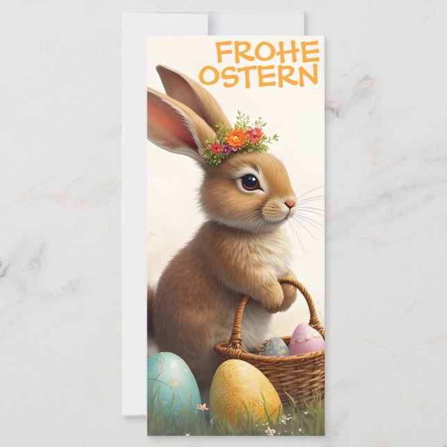 Frühlingsgrüß vom Osterhasen (Frente)