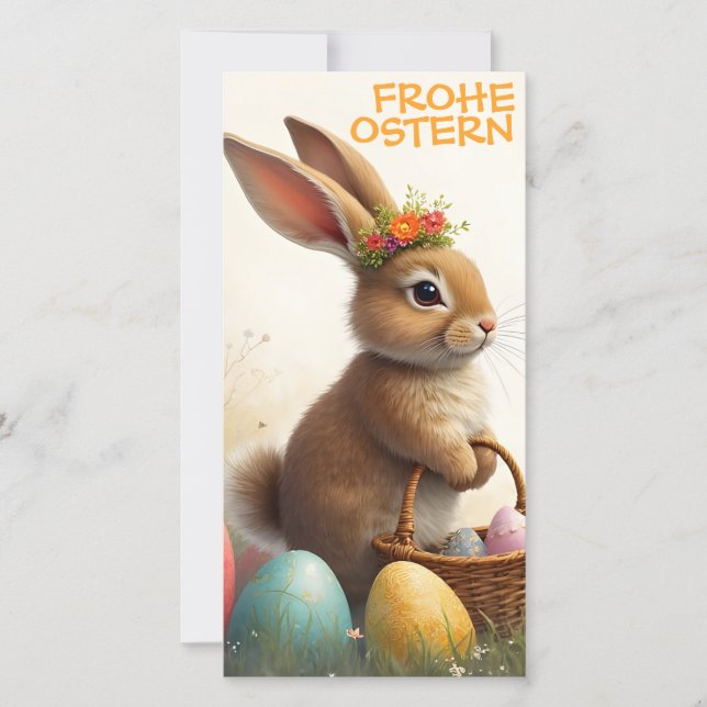 Frühlingsgrüß vom Osterhasen (Frente)