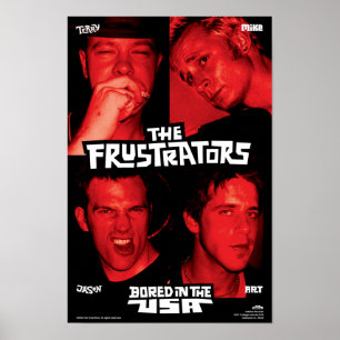 Frustrators furou no poster dos EUA