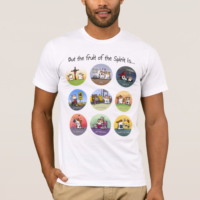 Fruta da camisa do espírito (luz) (Frente)