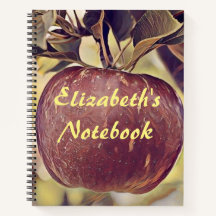 Fruta de maçã vermelha e folhas de aquarela