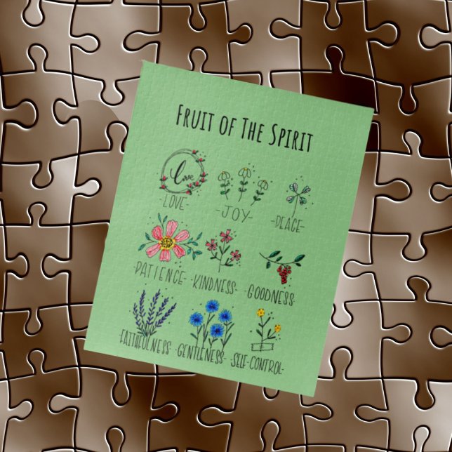 Fruta de Quebra-cabeça do Espírito Escritura Crist (Criador carregado)