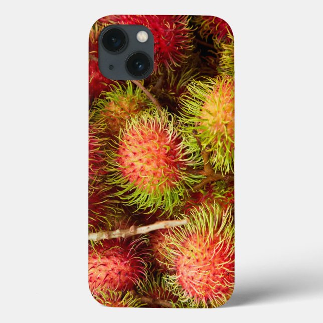 Fruta de Rambutã no Mercado Can Duoc (Verso)