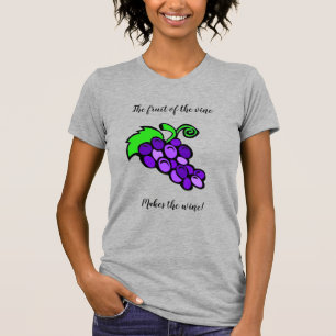 Fruta do T-Shirt da Vinha