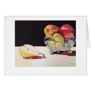 fruta e cartão do cristal por Mary Dunham Walters