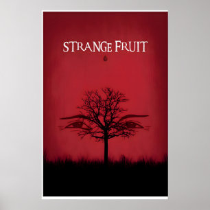 Fruta Estranha Impressão de Design Original Inspir