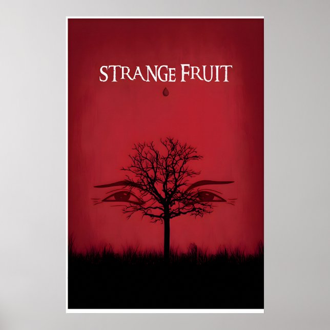 Fruta Estranha Impressão de Design Original Inspir (Frente)