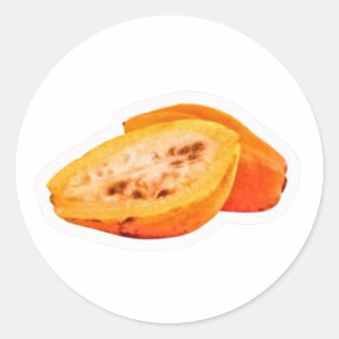 Fruta Exótica Carica Adesivo - Papaia de Montanha