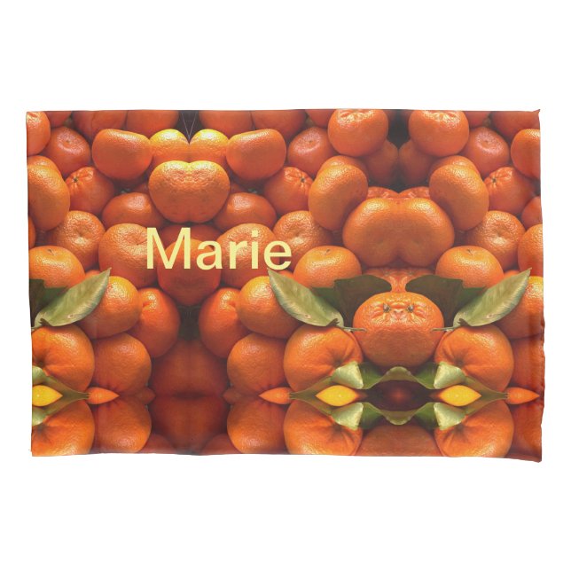 Fruta laranja simples adicionar nome mínimo person (Frente-Esquerda)