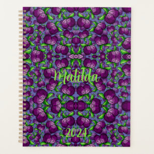 fruta personalizada do planejador espiral PLUM fun