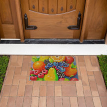 Fruta vibrante e vida estática