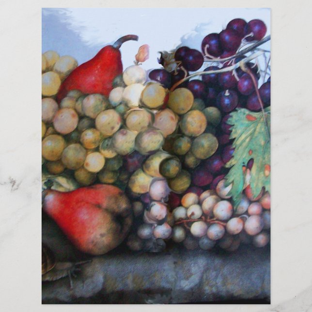 FRUTAS 1 DA SEASON - UVAS E PERAS (Frente)