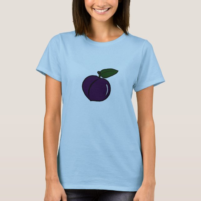 Frutas da ameixa do t-shirt do espírito (Frente)