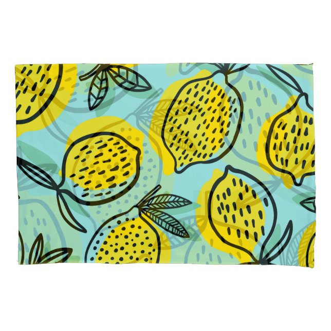 Frutas de limão: padrão de colheita de verão. (Frente)