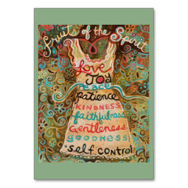 Frutas do Cartão de Oração Espírito Santo