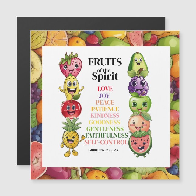 Frutas do Espírito (Frente/Verso)